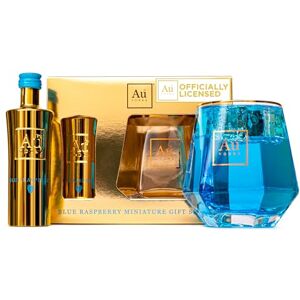 BEAMS INTERNATIONAL Au Vodka Gift Set Blue Raspberry Flavoured Vodka 5cl Miniature & Diamond Cut Gold Glass Official Licensed Christmas, Birthday Gifts for Men and Women Handcrafted In The UK, Alcohol Gift Set BEAMS INTERNATIONAL Au Vodka Gift Set Blue Raspberry Flavoured Vodka 5cl Miniature & Diamond Cut Gold Glass Official Licensed Christmas, Birthday Gifts for Men and Women Handcrafted In The UK, Alcohol Gift Set