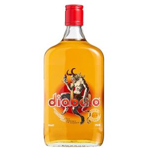 Diabolo Whisky Liqueur, Spiced Whisky & Hot Cinnamon Flavours, Cocktail Ingredient for Shots & Spicy Old Fashioned, 22% Alcohol Drink, Artisan Liquor Blended Whiskey taste for Home Bar, 70cl Diabolo Whisky Liqueur, Spiced Whisky & Hot Cinnamon Flavours, Cocktail Ingredient for Shots & Spicy Old Fashioned, 22% Alcohol Drink, Artisan Liquor Blended Whiskey taste for Home Bar, 70cl