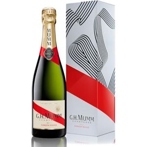 Mumm G.H. Cordon Rouge Non Vintage Champagne with Gift Box, 75 cl Mumm G.H. Cordon Rouge Non Vintage Champagne with Gift Box, 75 cl