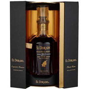 El Dorado Rum 25yr Old Demerara Rum 70cl Aged for 25 Years Notes of Caramel Perfect for Sipping El Dorado Rum 25yr Old Demerara Rum 70cl Aged for 25 Years Notes of Caramel Perfect for Sipping