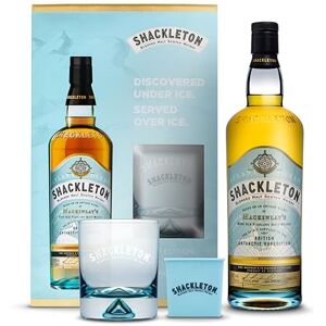 Shackleton Blended Malt Scotch Whisky 70cl Gift Pack with Glass and Ice Block Blended Scotch Whisky Born Adventurous 40% vol Blended Scottish Whisky Gift Set Amazon Exclusive Shackleton Blended Malt Scotch Whisky 70cl Gift Pack with Glass and Ice Block Blended Scotch Whisky Born Adventurous 40% vol Blended Scottish Whisky Gift Set Amazon Exclusive