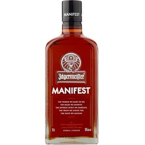 Jägermeister MANIFEST Herbal Liqueur 50cl 38% ABV Luxury German Liqueur Spirits Best Served Neat Over Ice Jägermeister MANIFEST Herbal Liqueur 50cl 38% ABV Luxury German Liqueur Spirits Best Served Neat Over Ice