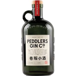 Peddlers Gin 70cl, 45.7% ABV Shanghai Craft Gin London Dry Style Rare Chinese Botanicals Sichuan pepper & Buddha's Hand Proudly Made in China Peddlers Gin 70cl, 45.7% ABV Shanghai Craft Gin London Dry Style Rare Chinese Botanicals Sichuan pepper & Buddha's Hand Proudly Made in China