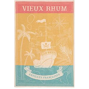 Coucke Old Rum Cotton Jacquard Tea Towel - Kitchen Accessory Coucke Old Rum Cotton Jacquard Tea Towel - Kitchen Accessory