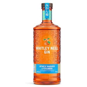 Whitley Neill Japanese Mandarin and Persimmon Gin 41.3% ABV 70cl Whitley Neill Japanese Mandarin and Persimmon Gin 41.3% ABV 70cl
