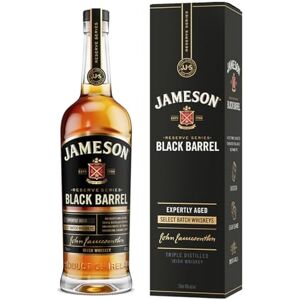 Jameson Black Barrel Blended Irish Whiskey with Gift Box, 700ml Jameson Black Barrel Blended Irish Whiskey with Gift Box, 700ml