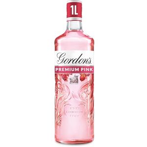 Gordon's Pink Gin - Flavored with Raspberry & Strawberry - 1L Gordon's Pink Gin - Flavored with Raspberry & Strawberry - 1L