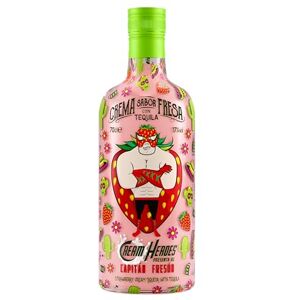 CREAM HEROES Authentic Strawberry 700cl 17% ABV Cream Liqueur, Mexico, Cream Taste, Tequila, Liqueur, Cocktail, Paripi Liqueur CREAM HEROES Authentic Strawberry 700cl 17% ABV Cream Liqueur, Mexico, Cream Taste, Tequila, Liqueur, Cocktail, Paripi Liqueur
