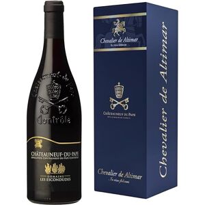 Chevalier de Altimar Domaine Les Escondudes Chateauneuf du Pape 2021 vintage red wine with gift box 75cl Chevalier de Altimar Domaine Les Escondudes Chateauneuf du Pape 2021 vintage red wine with gift box 75cl
