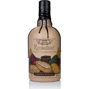 Rumbullion! Chilli and Chocolate, 50cl 42.6 Percent ABV Spiced Rum Flavoured with Cocoa Nibs and Chipotle Chillies Hand-Crafted Caribbean Rum Blended and Bottled in the UK Rumbullion! Chilli and Chocolate, 50cl 42.6 Percent ABV Spiced Rum Flavoured with Cocoa Nibs and Chipotle Chillies Hand-Crafted Caribbean Rum Blended and Bottled in the UK