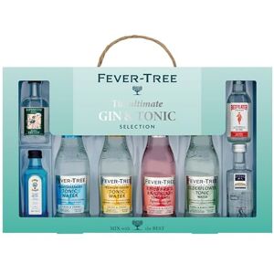 Blue Tree The Ultimate Gin & Tonic Gift Pack contains 4 x Fever Tree Tonic Mixers and 4 x 5cl Gins that include Sipsmith, Bombay Sapphire, Beefeater and Martin Miller. By Gifts. Blue Tree The Ultimate Gin & Tonic Gift Pack contains 4 x Fever Tree Tonic Mixers and 4 x 5cl Gins that include Sipsmith, Bombay Sapphire, Beefeater and Martin Miller. By Gifts.