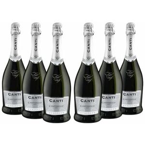 Canti Secco Cuvèe, White Dry Wine, Italian Glera Grape Variety from Veneto, Fruity and Floral Taste, 6x750 ml Canti Secco Cuvèe, White Dry Wine, Italian Glera Grape Variety from Veneto, Fruity and Floral Taste, 6x750 ml