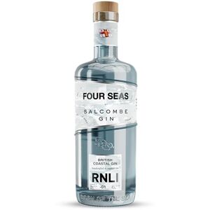 Salcombe Gin ‘Four Seas’ 70cl 40% ABV British Coastal Classic London Dry Gin Supporting the RNLI Vegan 10% Donated to the RNLI Distilled & Crafted in Salcombe, South Devon Salcombe Gin ‘Four Seas’ 70cl 40% ABV British Coastal Classic London Dry Gin Supporting the RNLI Vegan 10% Donated to the RNLI Distilled & Crafted in Salcombe, South Devon