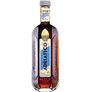 ADRIATICO Premium Non-Alcoholic Amaretto Liqueur, Made with real almonds from Puglia, Same taste but without alcohol, 70cl ADRIATICO Premium Non-Alcoholic Amaretto Liqueur, Made with real almonds from Puglia, Same taste but without alcohol, 70cl