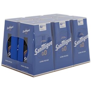 San Miguel 0.00% Alcohol Free Lager Beer, 24 x 330ml Bottles San Miguel 0.00% Alcohol Free Lager Beer, 24 x 330ml Bottles