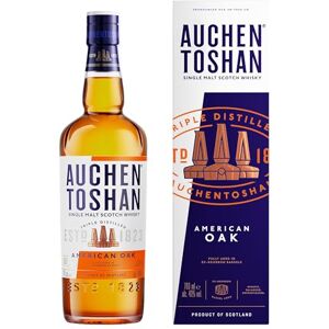 AUCHENTOSHAN American Oak Scotch Lowland Single Malt Whisky Smooth and Vanilla Oak Cask Matured 40 Percent ABV 70 cl,Packaging May Vary AUCHENTOSHAN American Oak Scotch Lowland Single Malt Whisky Smooth and Vanilla Oak Cask Matured 40 Percent ABV 70 cl,Packaging May Vary