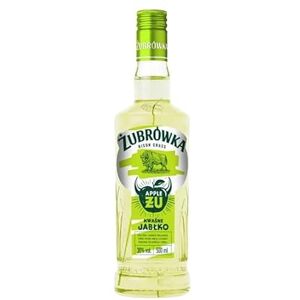 Żubrówka Fresh Zu Sour Apple Vodka Spirit Drink 30% ABV 70 cl Made in Poland Premium Sour Apple Vodka Liqueur for shotting, sipping and mixing in Cocktails Żubrówka Fresh Zu Sour Apple Vodka Spirit Drink 30% ABV 70 cl Made in Poland Premium Sour Apple Vodka Liqueur for shotting, sipping and mixing in Cocktails