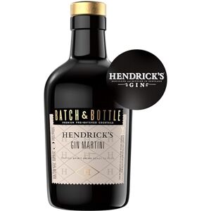 Batch & Bottle Hendrick’s Gin Martini , 35 Percent ABV , 50cl , Ready-to-Drink Premium Cocktails , Crafted with Hendrick’s Gin, Dry Vermouth, and a Twist of Lemon , 6 Serves Per Bottle Batch & Bottle Hendrick’s Gin Martini , 35 Percent ABV , 50cl , Ready-to-Drink Premium Cocktails , Crafted with Hendrick’s Gin, Dry Vermouth, and a Twist of Lemon , 6 Serves Per Bottle