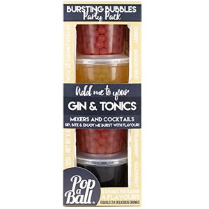Popaball Bursting Bubbles For Gin Party Pack 4 x 125 grams Prosecco, Gin, Mocktail & Cocktail Making Gifts Gift Set Ideas For Her, Hampers & Hen Parties Popaball Bursting Bubbles For Gin Party Pack 4 x 125 grams Prosecco, Gin, Mocktail & Cocktail Making Gifts Gift Set Ideas For Her, Hampers & Hen Parties