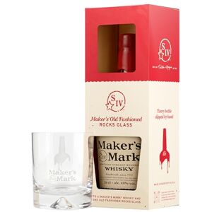 Maker's Mark Kentucky Straight Bourbon Whisky -Limited edtion Glass pack Perfect in an Old Fashioned 45% ABV 70cl Maker's Mark Kentucky Straight Bourbon Whisky -Limited edtion Glass pack Perfect in an Old Fashioned 45% ABV 70cl