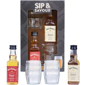 Blue Tree 5cl Jack Daniel’s Tennessee Fire Whiskey (35% ABV) & 5cl Jack Daniel’s Tennessee Honey Whiskey (35% ABV) with 2 Mini Barrel Shot Glasses Gift Set Blue Tree 5cl Jack Daniel’s Tennessee Fire Whiskey (35% ABV) & 5cl Jack Daniel’s Tennessee Honey Whiskey (35% ABV) with 2 Mini Barrel Shot Glasses Gift Set