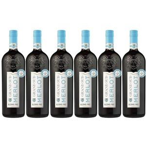 Grand Sud Alcohol Free Red Wine, round and fruity Merlot (6 x 1 L) Grand Sud Alcohol Free Red Wine, round and fruity Merlot (6 x 1 L)