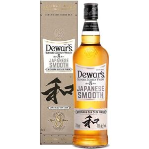 Dewar's(デュワーズ) Dewar's Japanese Smooth 8 Year Old Blended Scotch Whisky, 40% ABV, 70cl / 700ml, Finished in Japanese Mizunara Oak Casks, Notes of Cinnamon, Sandalwood, Floral Dewar's(デュワーズ) Dewar's Japanese Smooth 8 Year Old Blended Scotch Whisky, 40% ABV, 70cl / 700ml, Finished in Japanese Mizunara Oak Casks, Notes of Cinnamon, Sandalwood, Floral