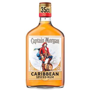 Captain Morgan Original Spiced Gold 35% vol 35cl Caribbean Rum Based Spirit Drink with Spice Vanilla Flavours & Brown Sugar Recommended for Drinks or a Spiced Rum Cocktail Captain Morgan Original Spiced Gold 35% vol 35cl Caribbean Rum Based Spirit Drink with Spice Vanilla Flavours & Brown Sugar Recommended for Drinks or a Spiced Rum Cocktail