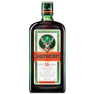 Jägermeister Herbal Liqueur 70cl 35% ABV German Liqueur Spirits 56 Herbs & Botanicals Best Served as an Ice Cold Shot Jägermeister Herbal Liqueur 70cl 35% ABV German Liqueur Spirits 56 Herbs & Botanicals Best Served as an Ice Cold Shot