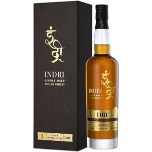 INDRI DRU Cask Strength Indian Single Malt Whisky 57.2% vol, 70cl Gift Box INDRI DRU Cask Strength Indian Single Malt Whisky 57.2% vol, 70cl Gift Box