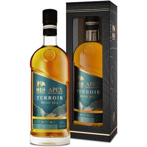 M&H Distillery Milk & Honey APEX TERROIR DEAD SEA Premium Israeli Kosher Single Malt Whisky, 57.4% vol, 70cl Gift Box M&H Distillery Milk & Honey APEX TERROIR DEAD SEA Premium Israeli Kosher Single Malt Whisky, 57.4% vol, 70cl Gift Box