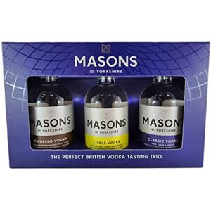 Masons Of Yorkshire Masons Vodka Gift Set 3 x 5cl Masons Of Yorkshire Masons Vodka Gift Set 3 x 5cl