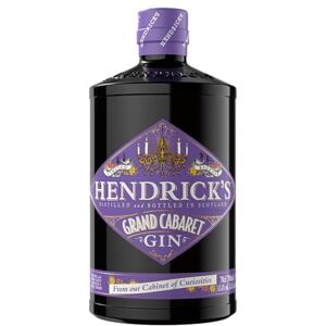 Hendrick's Grand Cabaret Super Premium Gin Decadent & Deliciously Fruity Limited Edition Small Batch Handcrafted In Scotland Ultimate Gin Gift For Free Spirited Souls 43.4% ABV Hendrick's Grand Cabaret Super Premium Gin Decadent & Deliciously Fruity Limited Edition Small Batch Handcrafted In Scotland Ultimate Gin Gift For Free Spirited Souls 43.4% ABV
