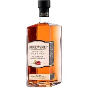 Potok Wysoki Cornelian Cherry Tincture 21% ABV 500ml Traditional Polish Noble Liqueur, “Queen of Nalewki”, Rich Tart & Aromatic Fruit Spirit, Premium Gift & Cocktail Base Potok Wysoki Cornelian Cherry Tincture 21% ABV 500ml Traditional Polish Noble Liqueur, “Queen of Nalewki”, Rich Tart & Aromatic Fruit Spirit, Premium Gift & Cocktail Base