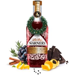 Warner's Distillery Warner's Christmas Cake Gin Limited Edition Rich & Festively Spiced 70cl Warner's Distillery Warner's Christmas Cake Gin Limited Edition Rich & Festively Spiced 70cl