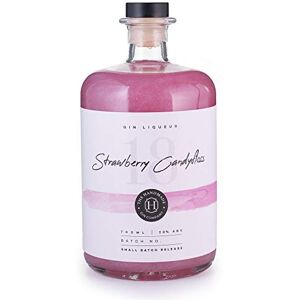 The Handmade Gin Company Shimmering Strawberry Candy Floss Handmade Gin Liqueur 70cl Premium Craft Pink Gin 20% ABV The Handmade Gin Company Shimmering Strawberry Candy Floss Handmade Gin Liqueur 70cl Premium Craft Pink Gin 20% ABV