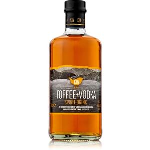 Kin Toffee + Vodka Spirit Drink Kin Vodka Toffee Vodka Spirit Drink 20.3% ABV Vanilla and Toffee Premium Blend, Blended in Small Batches. Created in the Lake District, 70cl Bottle Kin Toffee + Vodka Spirit Drink Kin Vodka Toffee Vodka Spirit Drink 20.3% ABV Vanilla and Toffee Premium Blend, Blended in Small Batches. Created in the Lake District, 70cl Bottle