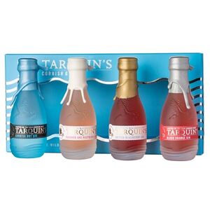 Tarquin's Cornish Gin Tarquin’s Gin Mini Gift Set 4 x 5cl Cornish Dry, Blood Orange, Rhubarb & Raspberry, British Blackberry Gin Every Mini Bottle is Waxed by Hand Crafted in Cornwall Tarquin's Cornish Gin Tarquin’s Gin Mini Gift Set 4 x 5cl Cornish Dry, Blood Orange, Rhubarb & Raspberry, British Blackberry Gin Every Mini Bottle is Waxed by Hand Crafted in Cornwall