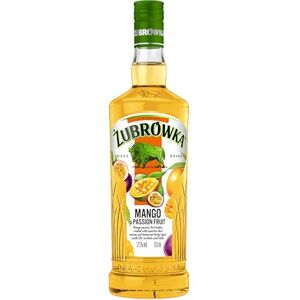 Żubrówka Mango & Passionfruit Vodka 37.5% ABV 70 cl Made in Poland Juicy & Sharp, Mango & Passion Fruit For Cocktail Spritz Żubrówka Mango & Passionfruit Vodka 37.5% ABV 70 cl Made in Poland Juicy & Sharp, Mango & Passion Fruit For Cocktail Spritz