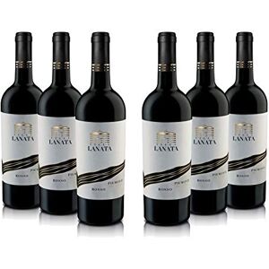 Villa Lanata Piemonte Doc Rosso Italian Red Dry Wine 6x750 ml Villa Lanata Piemonte Doc Rosso Italian Red Dry Wine 6x750 ml