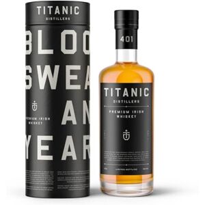 Titanic Distillers , Premium Irish Whiskey, Traditional Smooth Blend, Balanced Notes of Light Vanilla & Spice of Triple-Distilled Malts With Lingering Peat Smoke Finish, Great Gift, 40% ABV, 700ml Titanic Distillers , Premium Irish Whiskey, Traditional Smooth Blend, Balanced Notes of Light Vanilla & Spice of Triple-Distilled Malts With Lingering Peat Smoke Finish, Great Gift, 40% ABV, 700ml