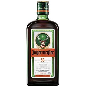 Jägermeister Herbal Liqueur 50cl 35% ABV German Liqueur Spirits 56 Herbs & Botanicals Best Served as an Ice Cold Shot Jägermeister Herbal Liqueur 50cl 35% ABV German Liqueur Spirits 56 Herbs & Botanicals Best Served as an Ice Cold Shot