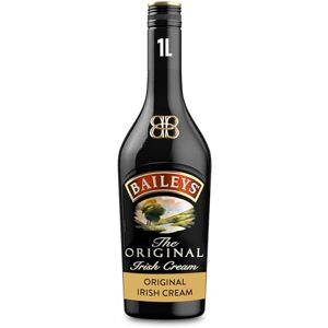 Baileys Original Irish Cream Liqueur 17% vol 1L Fine Irish Whiskey & Dairy Cream Rich Chocolate & Vanilla Flavours Great Over Ice or in Cocktails Baileys Original Irish Cream Liqueur 17% vol 1L Fine Irish Whiskey & Dairy Cream Rich Chocolate & Vanilla Flavours Great Over Ice or in Cocktails