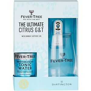 Blue Tree The Ultimate Gin & Tonic Gift Set Including 5cl Bombay Sapphire Gin, Fever Tree Mediterranean Tonic Water with a Branded Glass. Gift Set by Gifts Blue Tree The Ultimate Gin & Tonic Gift Set Including 5cl Bombay Sapphire Gin, Fever Tree Mediterranean Tonic Water with a Branded Glass. Gift Set by Gifts