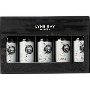 The Lyme Bay Winery 5-Piece Miniature Liqueur Gift Box, 5 cl The Lyme Bay Winery 5-Piece Miniature Liqueur Gift Box, 5 cl