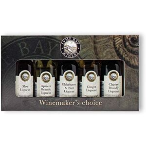 The Lyme Bay Winery Lyme Bay 5-Piece Miniature Liqueur Gift Box, 5 cl The Lyme Bay Winery Lyme Bay 5-Piece Miniature Liqueur Gift Box, 5 cl