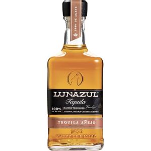 Lunazul Anejo Tequila 70cl 40% ABV Award Winning Anejo Tequila 100% Agave Small Batch Hand harvested and hand crafted Aged in bourbon barrels Lunazul Anejo Tequila 70cl 40% ABV Award Winning Anejo Tequila 100% Agave Small Batch Hand harvested and hand crafted Aged in bourbon barrels