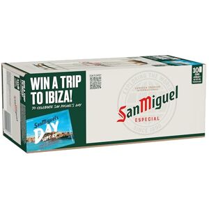 San Miguel Especial Premium Lager Beer, 10 x 440ml cans San Miguel Especial Premium Lager Beer, 10 x 440ml cans