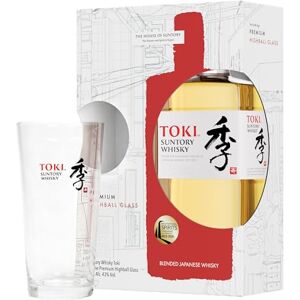 Toki. Suntory Japanese Whisky – Toki – Limited Edition Glass pack- 70 cl 43% ABV Toki. Suntory Japanese Whisky – Toki – Limited Edition Glass pack- 70 cl 43% ABV