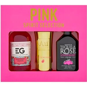 BEAMS INTERNATIONAL Pink Trio Selection – Premium Mini Alcohol Bottles Gift Set, AU Vodka, Tequila Rose & Edinburgh Gin Liqueur, Raspberry Small Pink Gifts for Women, Christmas Perfect Ladies Hamper Gifts for Her BEAMS INTERNATIONAL Pink Trio Selection – Premium Mini Alcohol Bottles Gift Set, AU Vodka, Tequila Rose & Edinburgh Gin Liqueur, Raspberry Small Pink Gifts for Women, Christmas Perfect Ladies Hamper Gifts for Her
